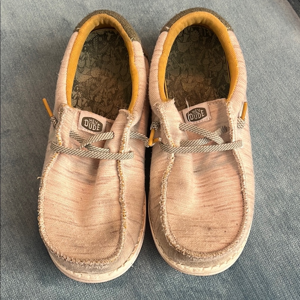 Hey Dude Tan Slip-On Shoes